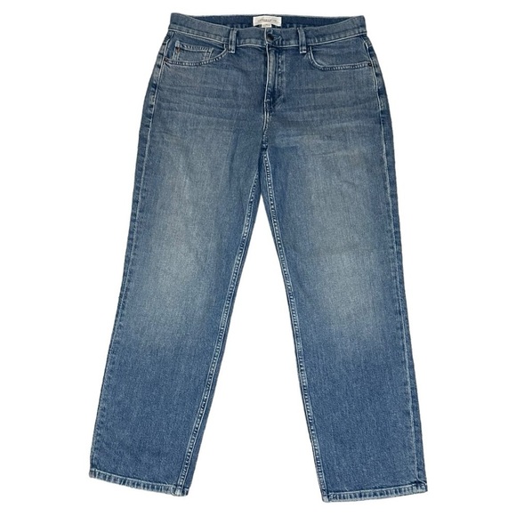 Lafayette 148 New York Women’s Watts High Rise Faded Skyline Denim Jeans Size 30 - Picture 1 of 16